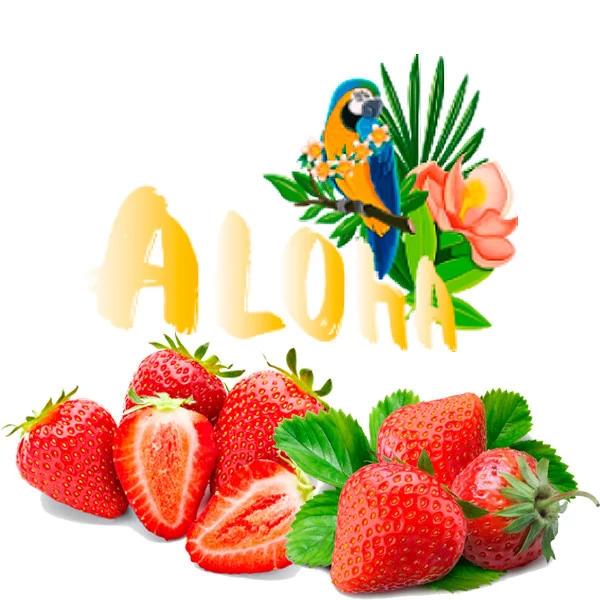 Безникотиновая Смесь Aloha (Клубника) 40 гр
