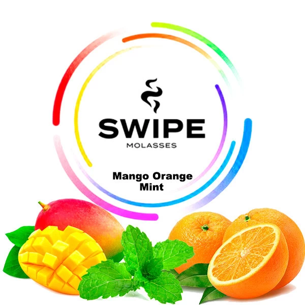 Безникотиновая cмесь Swipe Mango Orange Mint (Манго Апельсин Мята) 50 гр