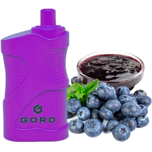 Одноразовая электронная сигарета GORD Blueberry Jam (Черника Джем) (4000 Затяжек)