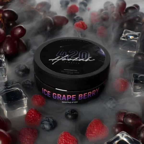Табак 420 Classic Line Ice Grape Berry (Виноград Ягоды Лед) 25 гр