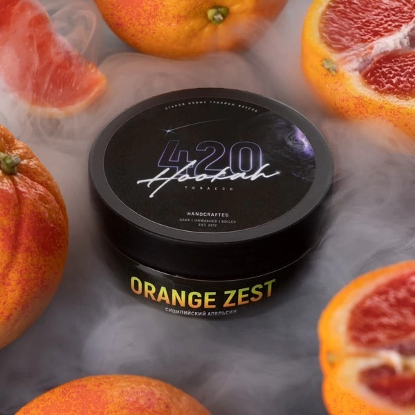 Табак 420 Classic Line Orange Zest (Апельсин Цедра) 25 гр