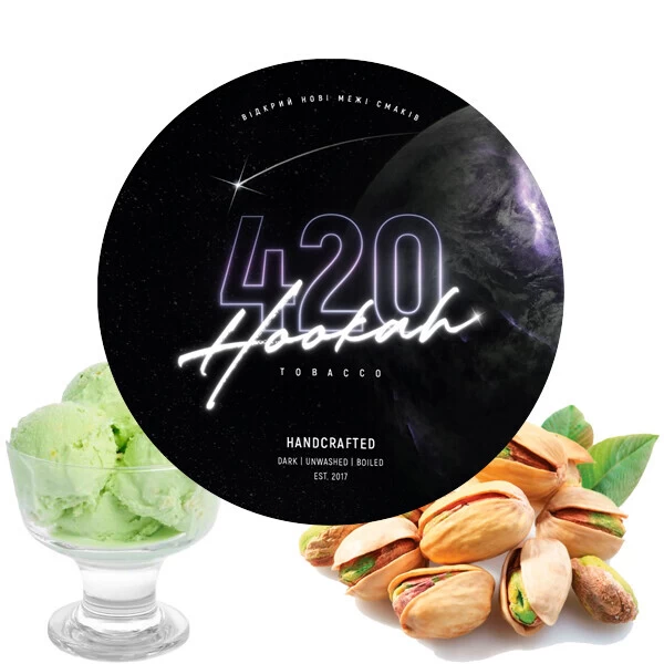 Табак 420 Classic Line Pistacchio Cream (Фисташки Мороженое) 250 гр