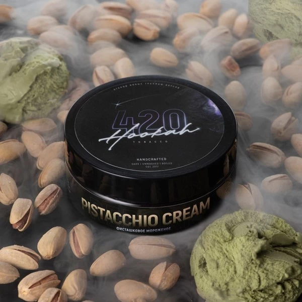 Табак 420 Classic Line Pistacchio Cream (Фисташковое Мороженое) 25 гр