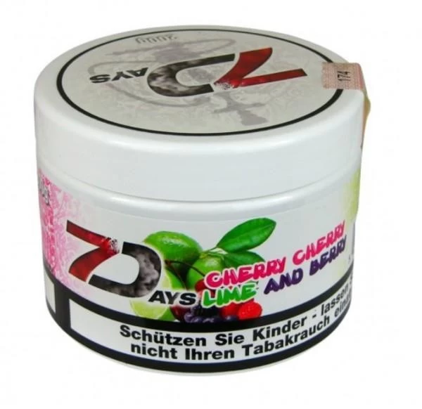 Табак 7 Days Cherry Cherry Lime and Berry (Вишня Ягоды Лайм) 200 гр