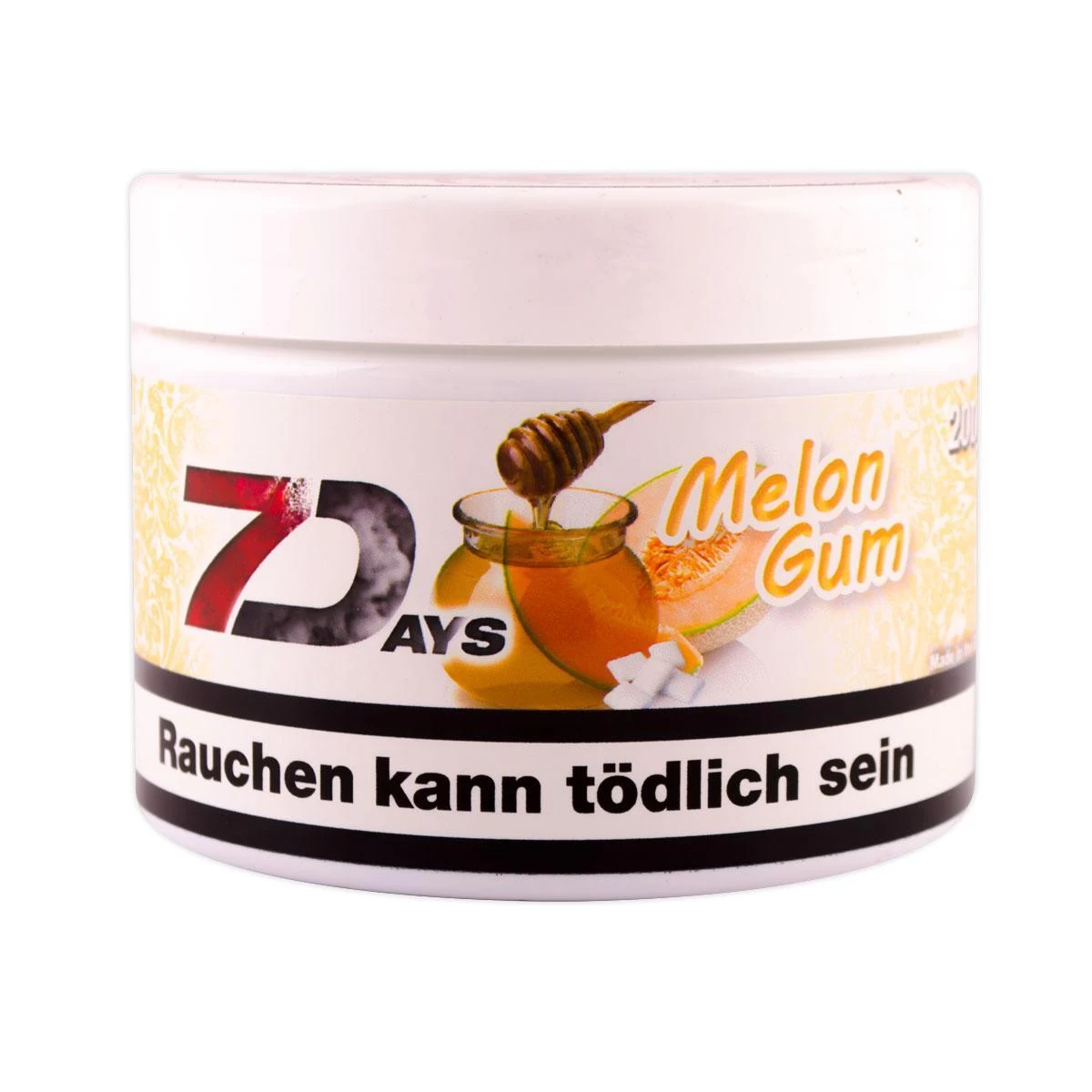 Табак 7 Days Melon Gum (Дыня Мед Жвачка) 200гр