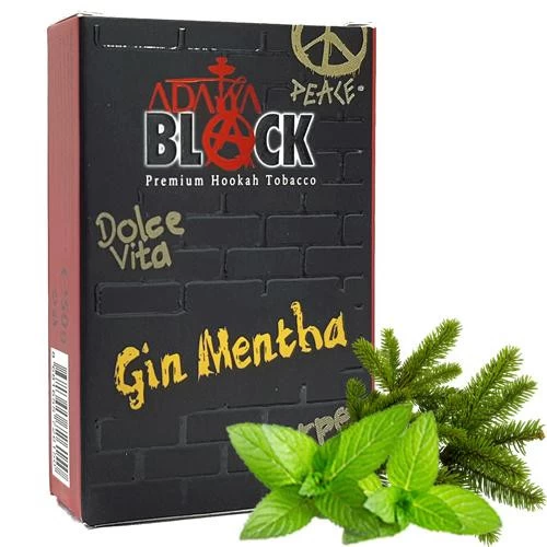 Табак Adalya Black Gin Mentha (Джин Мята) 50гр