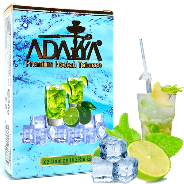 Табак Adalya Ice Lime on the Rocks (Лед Лайм) 50гр