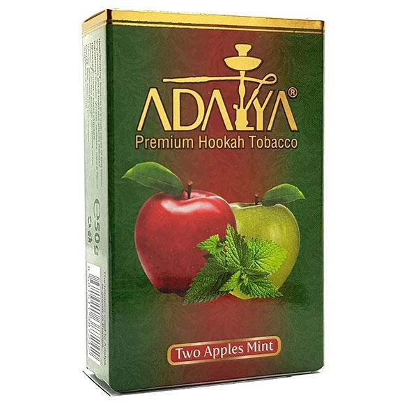 Табак Adalya Two Apples with Mint (Двойное Яблоко Мята) 50гр