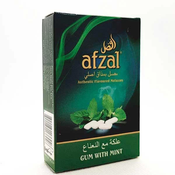 Табак Afzal Gum with Mint (Мятная Жвачка) 50гр