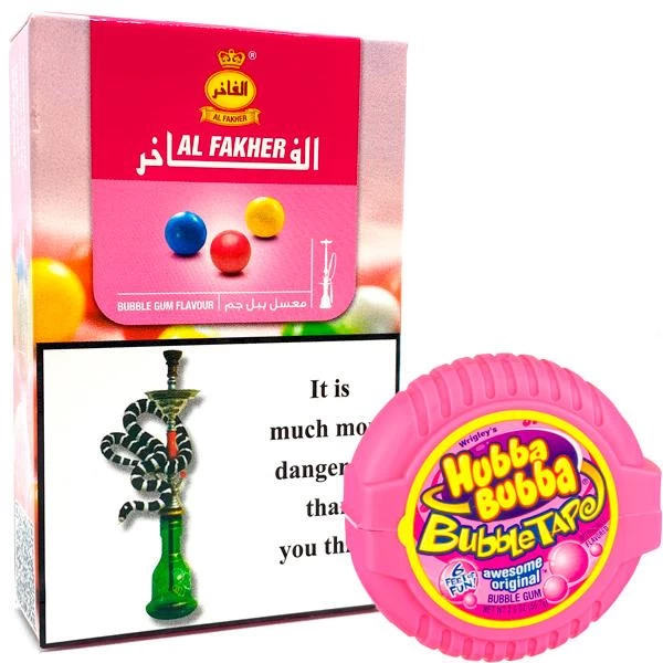 Табак Al Fakher Bubble gum (Сладкая Жвачка) 50гр