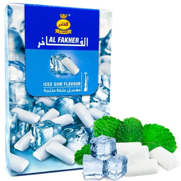 Табак Al Fakher Iced Gum (Жвачка Лед) 50гр