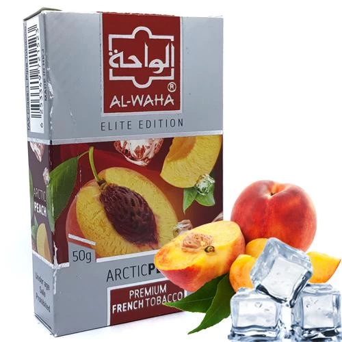 Табак Al-Waha Elite Edition Artic Peach (Арктический Персик) 50 гр
