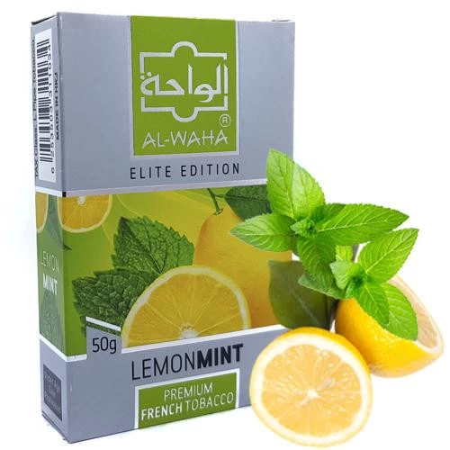 Табак Al-Waha Elite Edition Lemon Mint (Лимон Мята) 50 гр