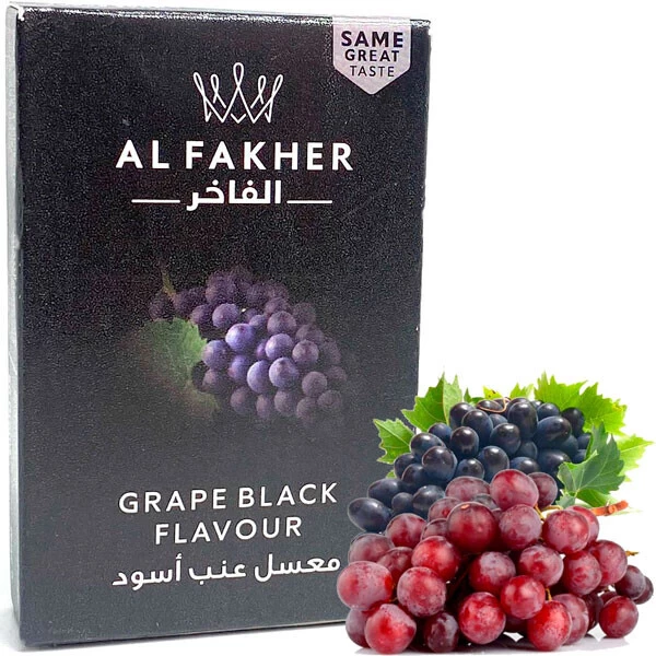 Табак Alfakher Grape Black (Виноград Черный) (просроченный) 50гр