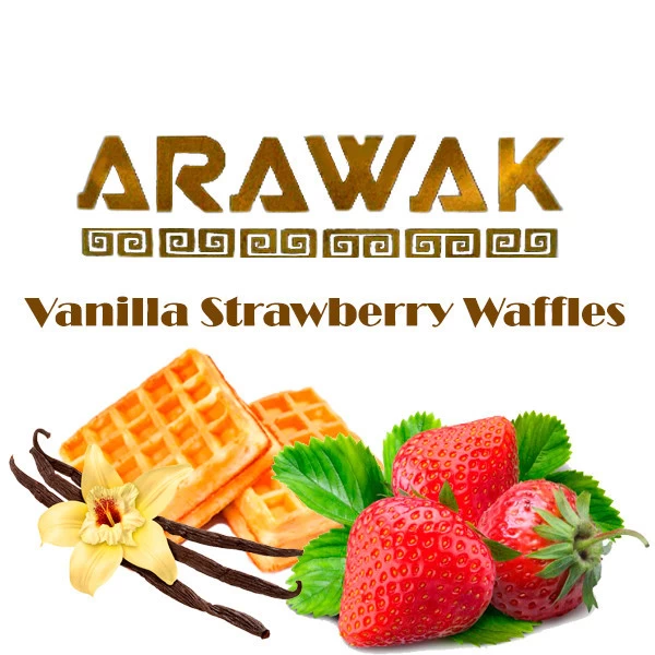 Табак Arawak Vanilla Strawberry Waffles (Ваниль Клубника Вафли) 250 гр