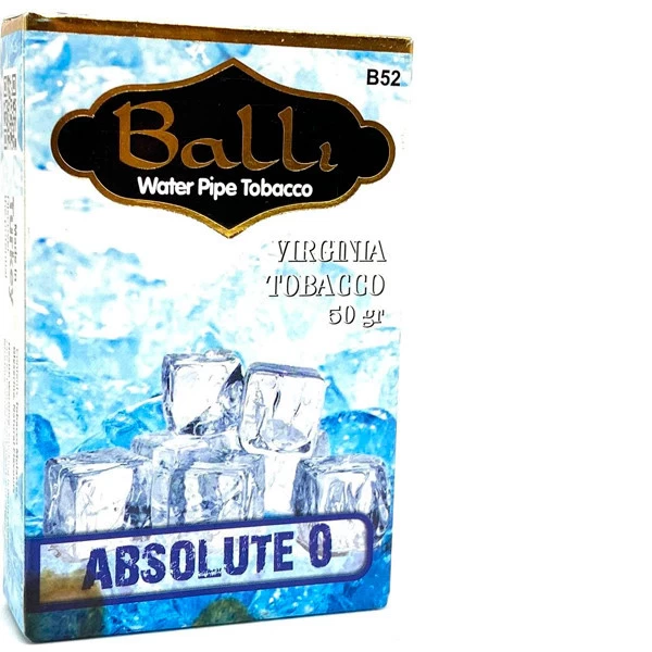 Табак Balli Absolute 0 (Абсолют 0) 50 гр (потёкший)