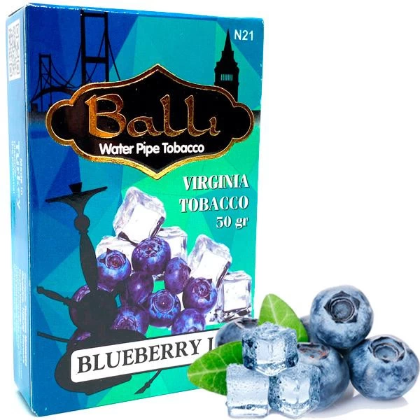 Табак Balli Blueberry Ice (Черника Лед) 50 гр