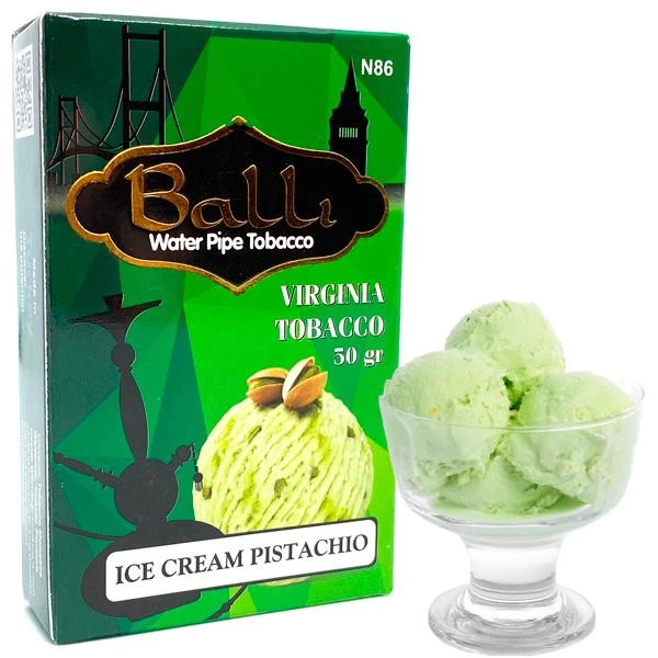 Табак Balli Ice Cream Pistachio (Мороженое Фисташки) 50 гр