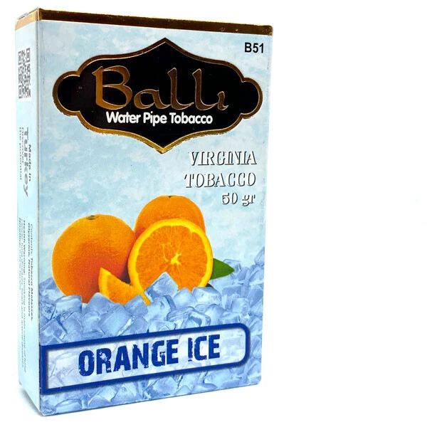 Табак Balli Orange Ice (Апельсин Лед) 50 гр (потёкший)