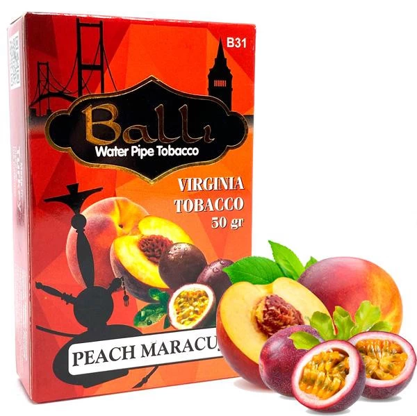 Табак Balli Peach Maracuja (Персик Маракуйя) 50 гр