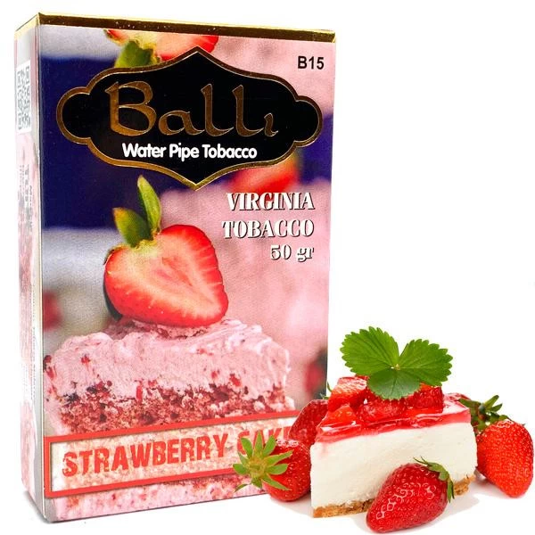 Табак Balli Strawberry Cake (Клубника Пирог) 50 гр