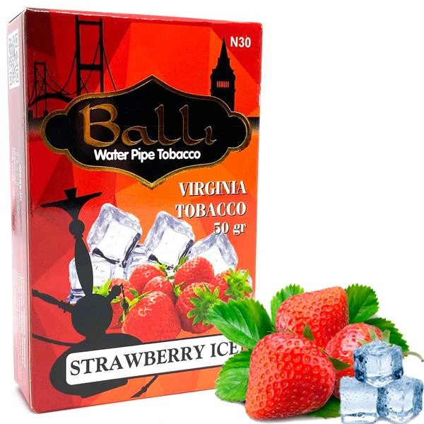 Табак Balli Strawberry Ice (Клубника Лед) 50 гр