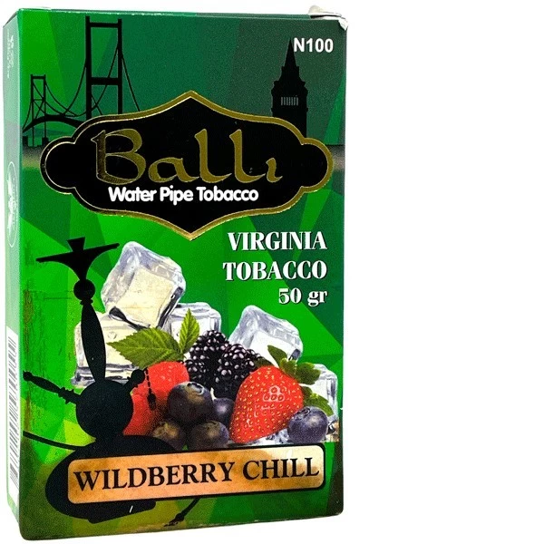 Табак Balli Wildberry Chill (Ягоды Лед) 50 гр (потёкший)