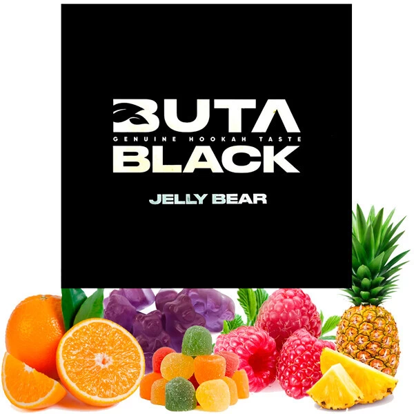 Табак Buta Black Jelly Bear (Мармелад Мишка) 100гр