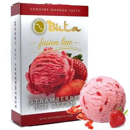 Табак Buta Gold Line Strawberry Ice Cream (Клубничное Мороженое) 50гр