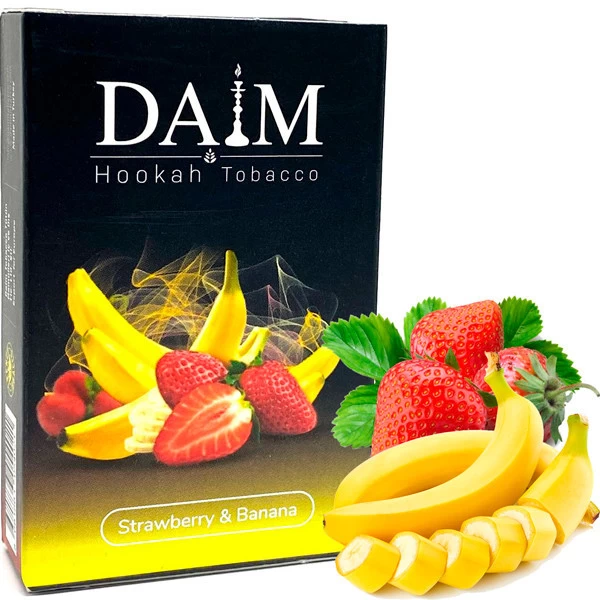 Табак Daim Strawberry Banana (Клубника Банан) 50гр