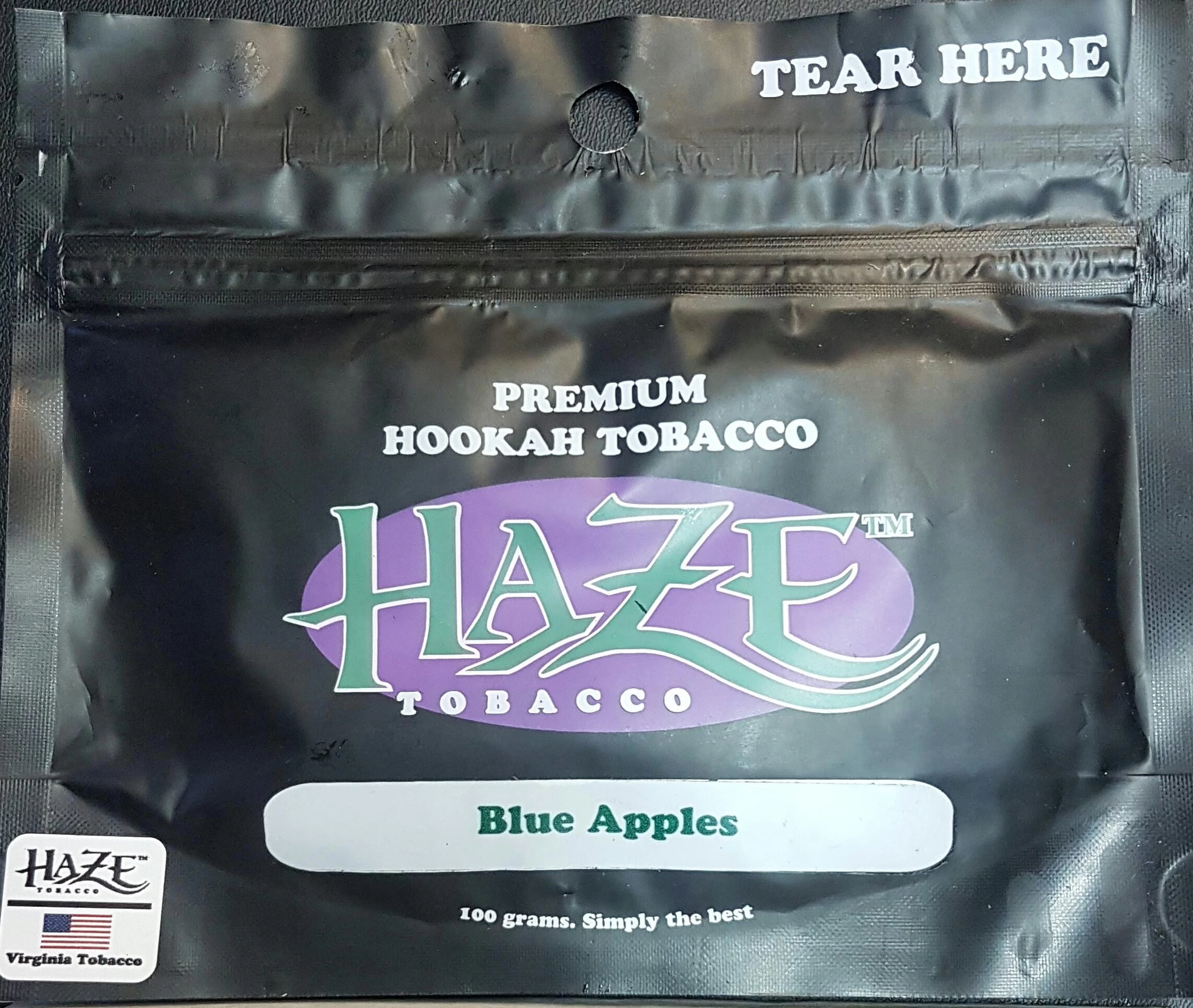Табак Haze Blue Apples (Черника Двойное Яблоко) 100гр