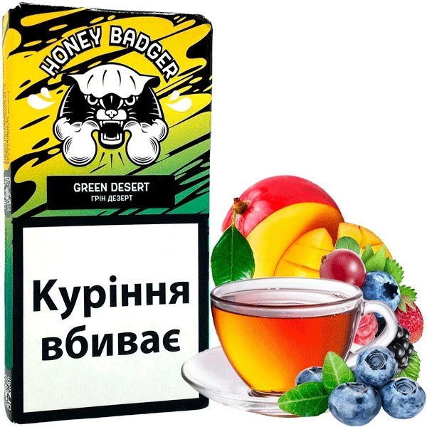 Табак Honey Badger Mild Mix Green Desert (Грин Десерт) 40 гр