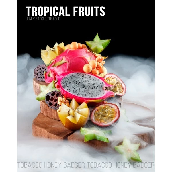 Табак Honey Badger Wild Line Tropical Fruits (Тропические Фрукты) 250гр