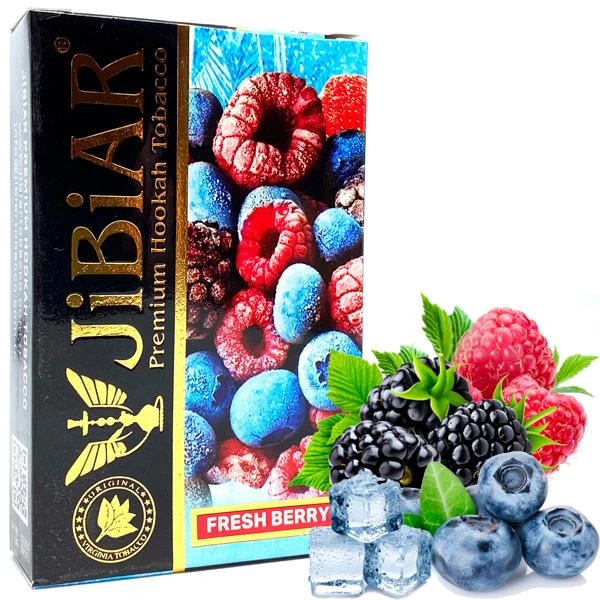 Табак JIBIAR Fresh Berry (Ягоды Лед) 50 гр