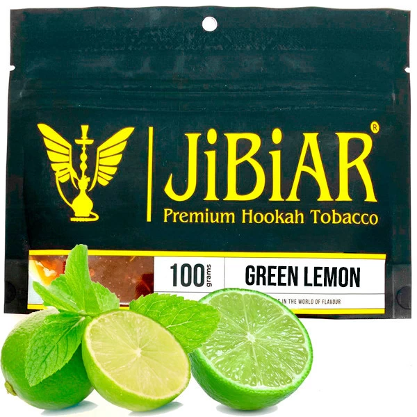 Табак JIBIAR Green Lemon (Зеленый Лимон) 100гр