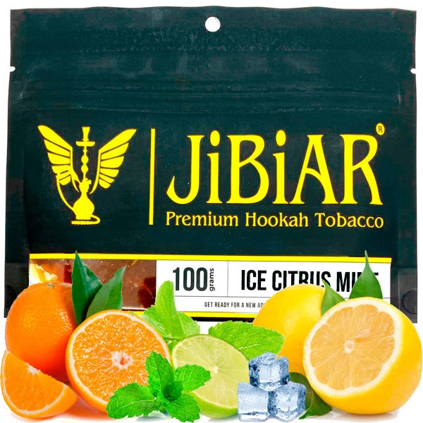 Табак JIBIAR Ice Citrus Mint (Лед Цитрус Мята) 100 гр