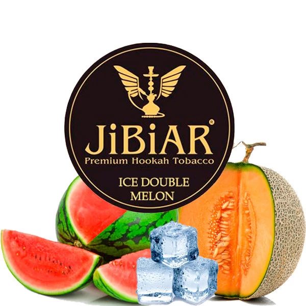 Табак JIBIAR Ice Double Melon (Двойная Дыня Лед) 250 гр