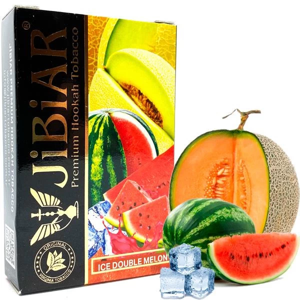 Табак JIBIAR Ice Double Melon (Дыня Арбуз Лед) 50 гр