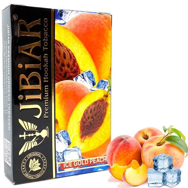 Табак JIBIAR Ice Gold Peach (Лед Персик) 50 гр