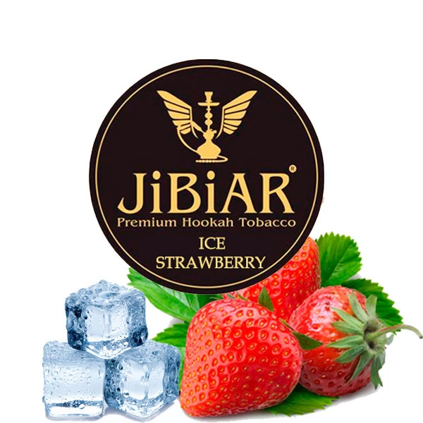 Табак JIBIAR Ice Strawberry (Клубника Лед) 250 гр