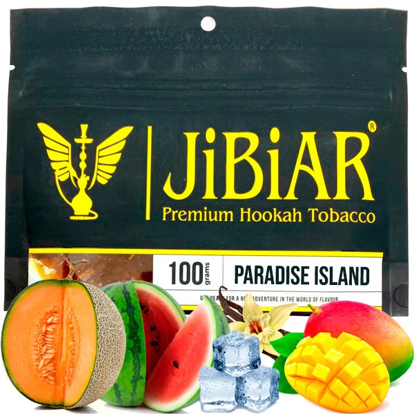 Табак JIBIAR Paradise Island (Парадайз Айланд) 100 гр