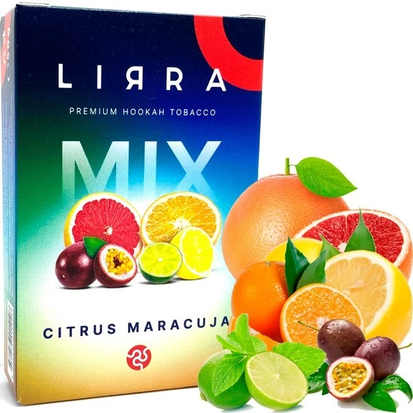 Табак Lirra Citrus Maracuja (Цитрус Маракуйя) 50 гр