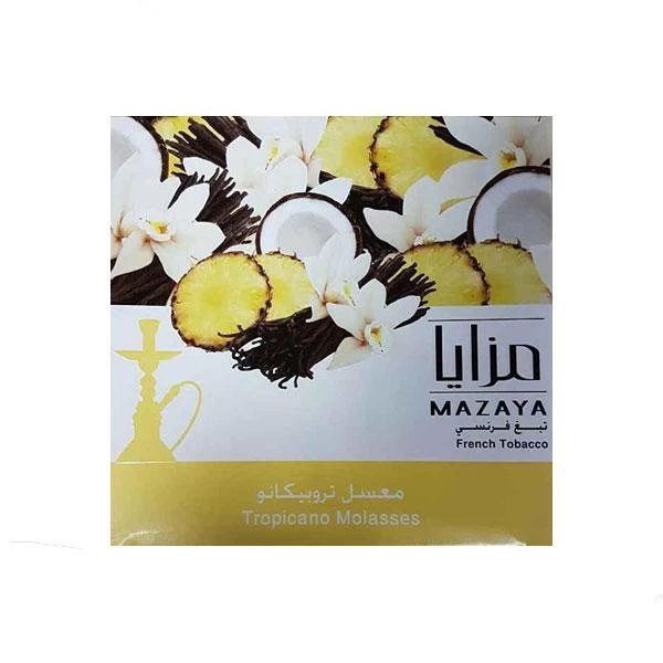 Табак Mazaya Tropicano (Тропические Фрукты с Кокосом) 50гр