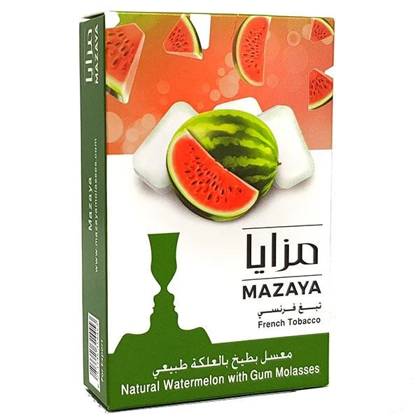 Табак Mazaya Watermelon with Gum (Арбузная Жвачка) 50гр