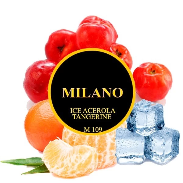 Табак Milano Ice Acerola Tangerine M109 (Ацерола Мандарин Лед) 50 гр