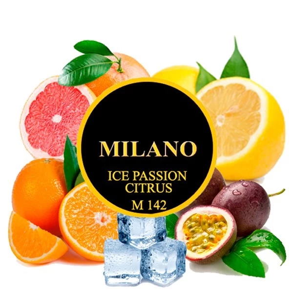 Табак Milano Ice Passion Citrus M142 (Маракуйя Цитрус Лед) 50 гр