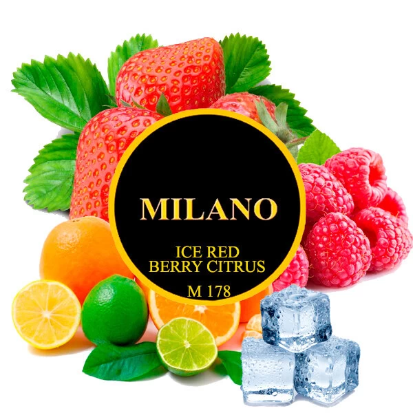 Табак Milano Ice Red Berry Citrus M178 (Лед Красная Ягода Цитрус) 50 гр