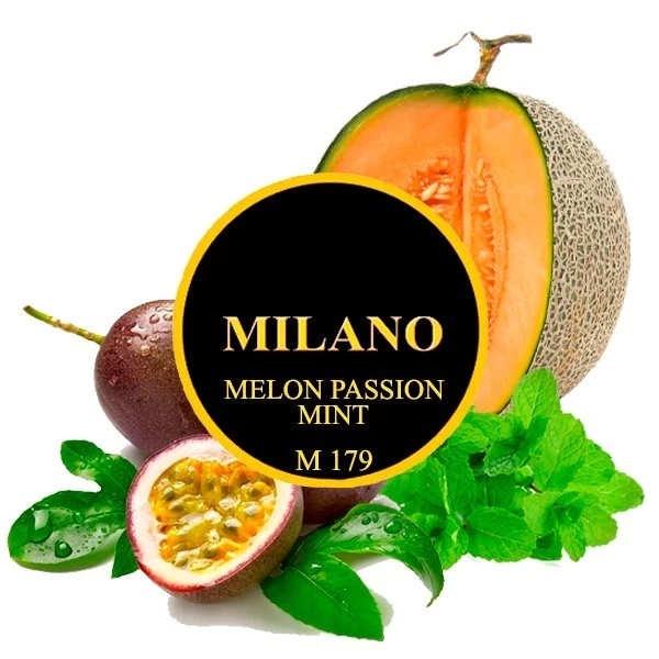 Табак Milano Melon Passion Mint M179 (Дыня Маракуйя Мята) 50 гр