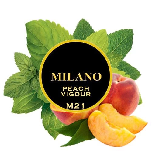 Табак Milano Peach Vigour M21 (Персик Мята) 100 гр