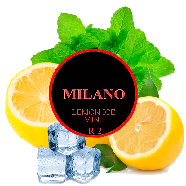 Табак Milano Red Line Lemon Ice Mint R2 (Лимон Лед Мята) 50 гр